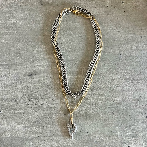 Artizan Joyeria Lightning Set Layered Necklace - Picture 1 of 4